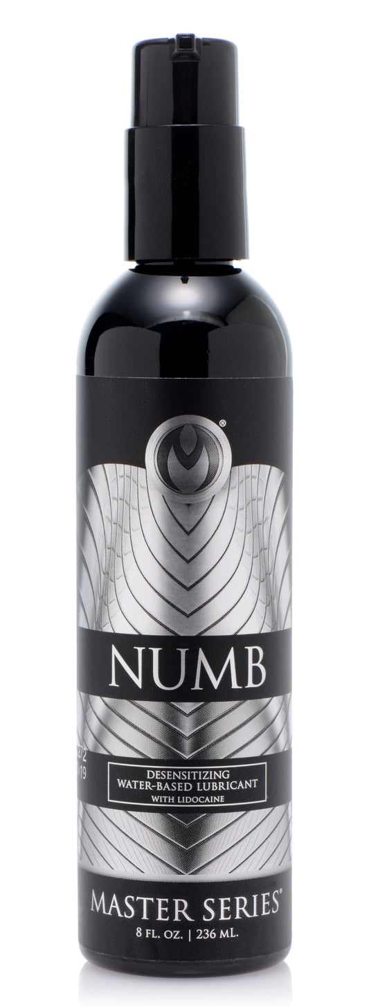 Numb Desensitizing Water Based Lubricant - 8 Fl. Oz. / 236 ml MS-AE752
