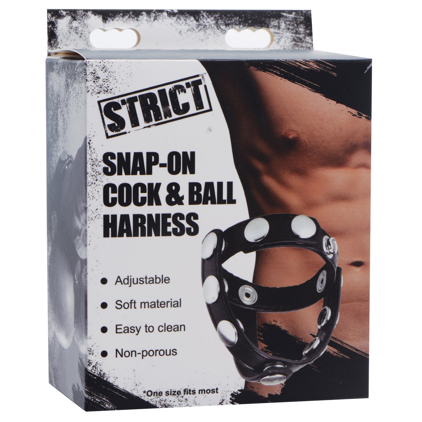 Snap- on Cock & Ball Harness STR-AE889