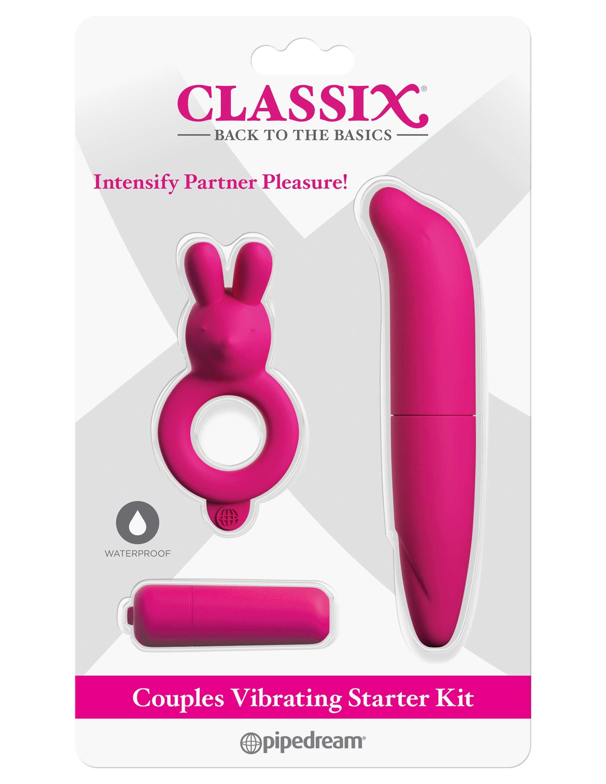 Classix Couples Vibrating Starter Kit PD1418-11