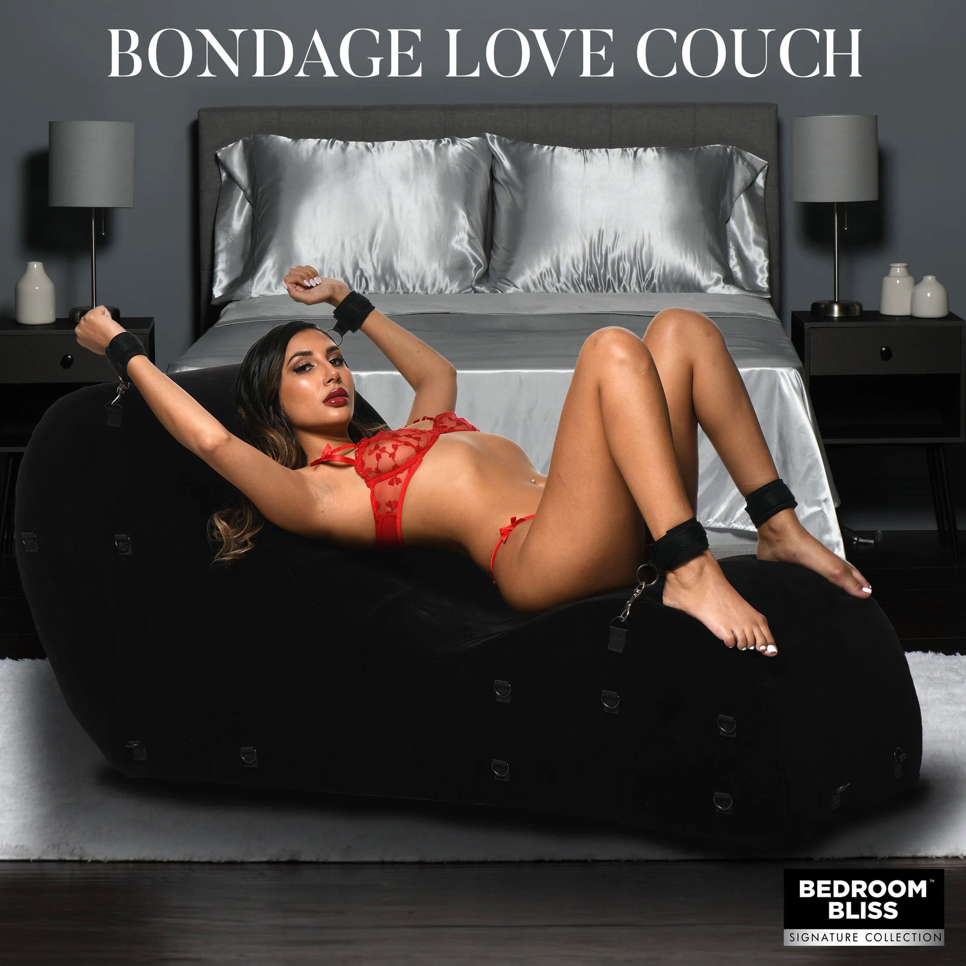 Bondage Love Couch - Black BB-AH095