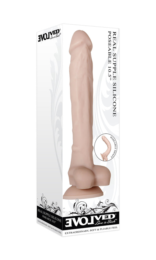 Real Supple Silicone Poseable 10.5 Inch EN-DD-5903-2