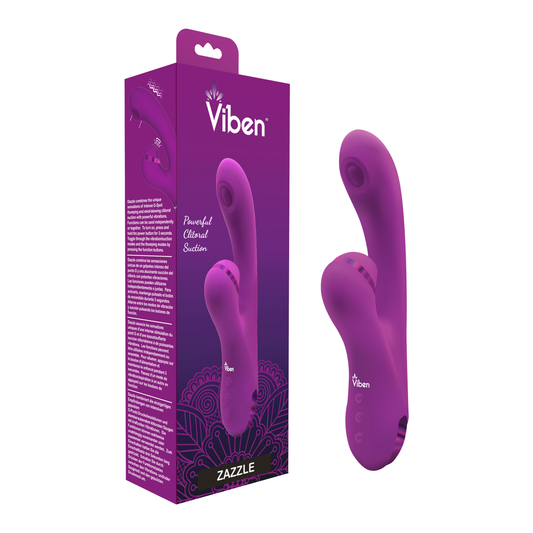 Zazzle - Berry - Rechargeable Thumping and Suction Rabbit VB-75006