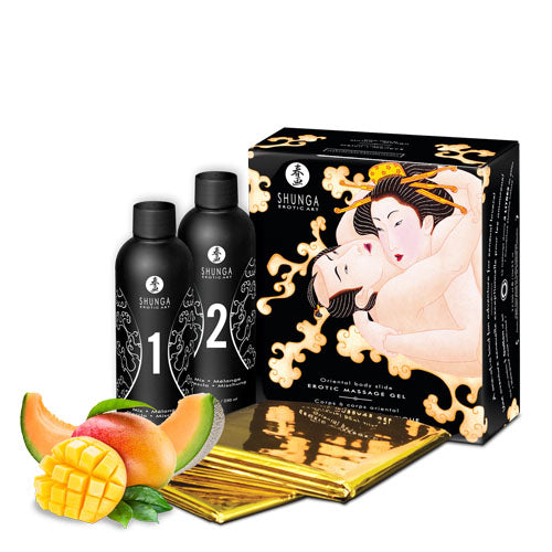 Oriental Body - to - Body - Massage Gel - Melon Mango SHU7702