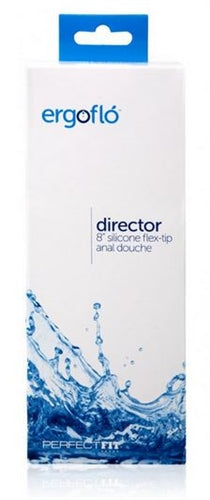 Ergoflo Director 8 Inch Silicone Flex - Tip Anal  Douche PF-ER25