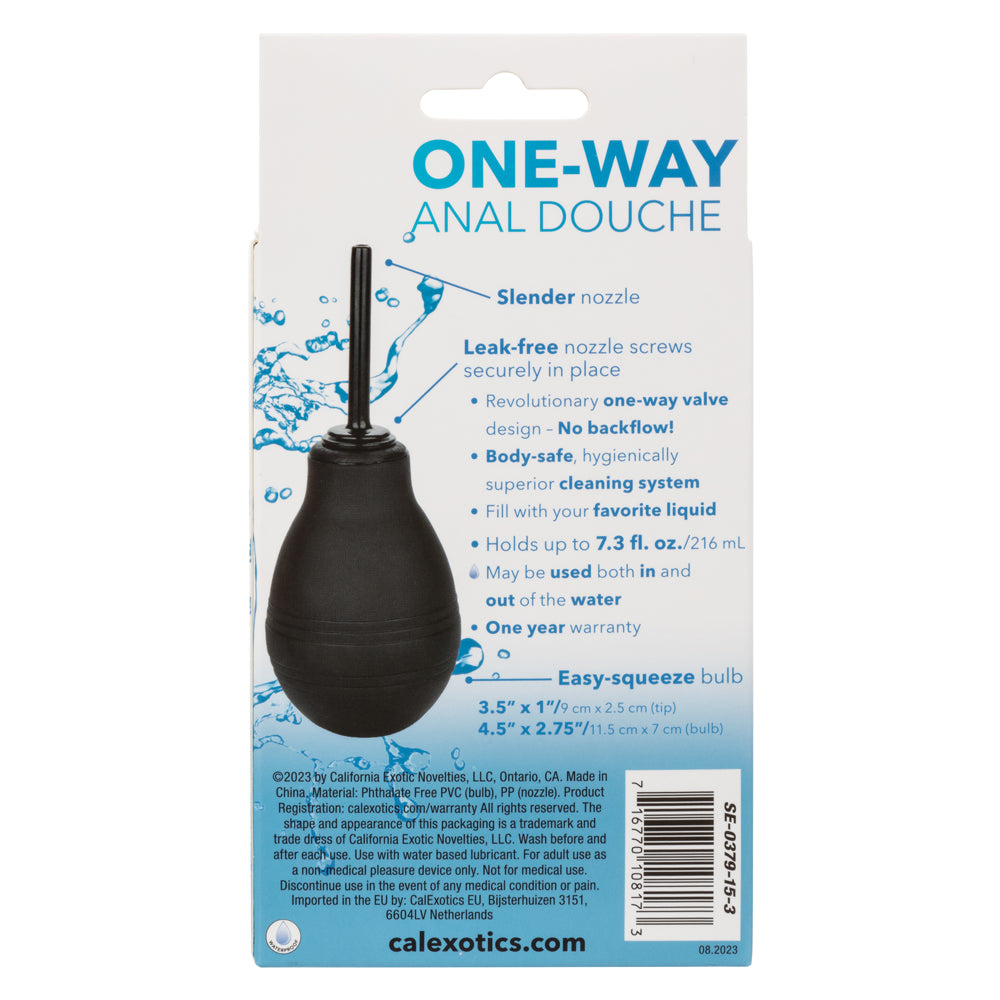 One Way Anal Douche - Black SE0379153