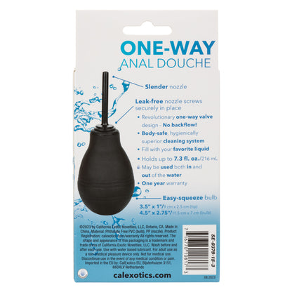 One Way Anal Douche - Black SE0379153