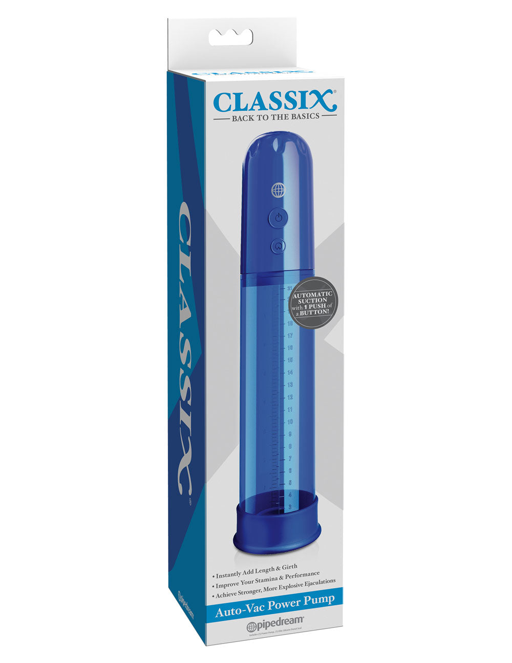 Classix Auto-Vac Power Pump - Blue PD1995-14