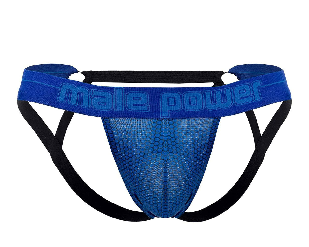 Sexagon Strappy Ring Jock - Large/x-Large - Royal MP-352269RYLX