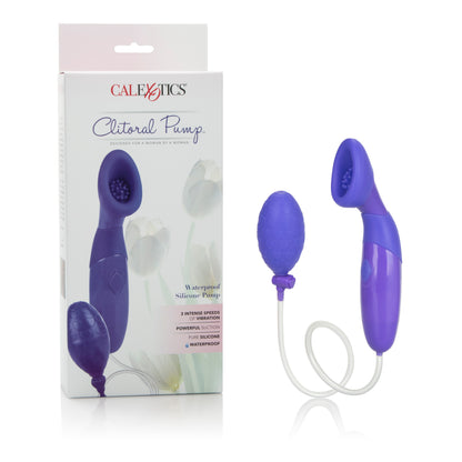 Waterproof Silicone Clitoral Pump - Purple SE0623803