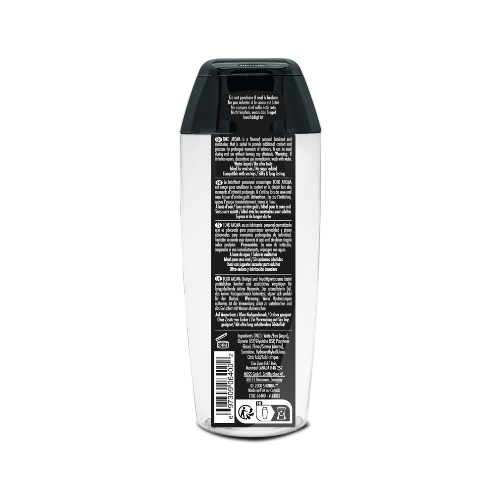 Toko Aroma Personal Lubricant - Blazing Cherry - 5.5 Fl. Oz.