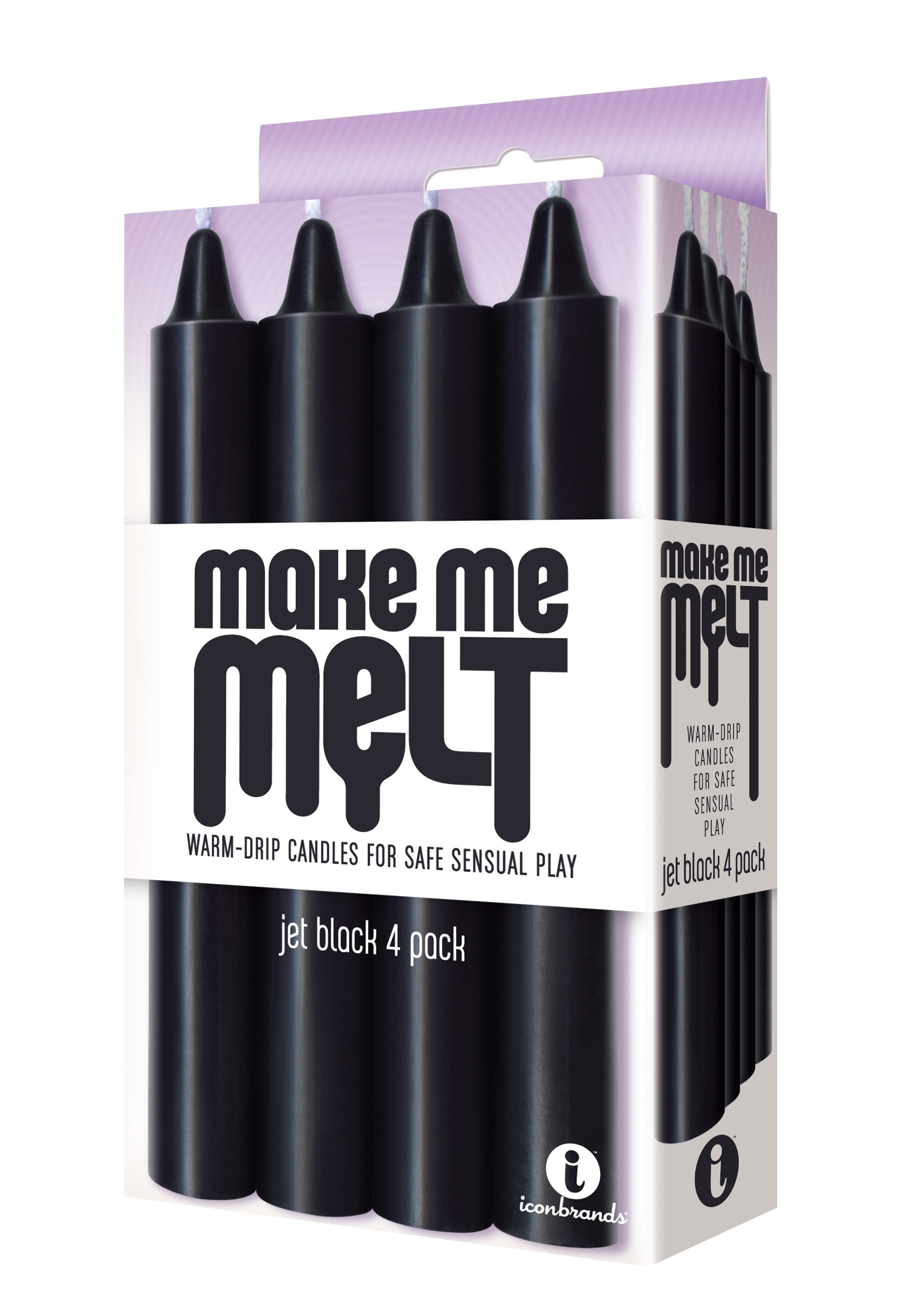 Make Me Melt - Jet Black 4 Pack ICB2325-2