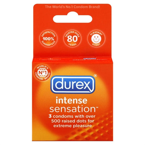 Durex Intense Sensation - 3 Pack PM9658