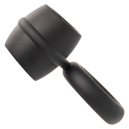 Alpha Liquid Silicone Dual Support Magnum Ring - Black SE1492502