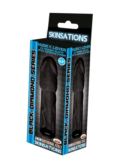 Skinsations Black Diamond Series Husky Lover 6.5 Inch - Black HTP3057