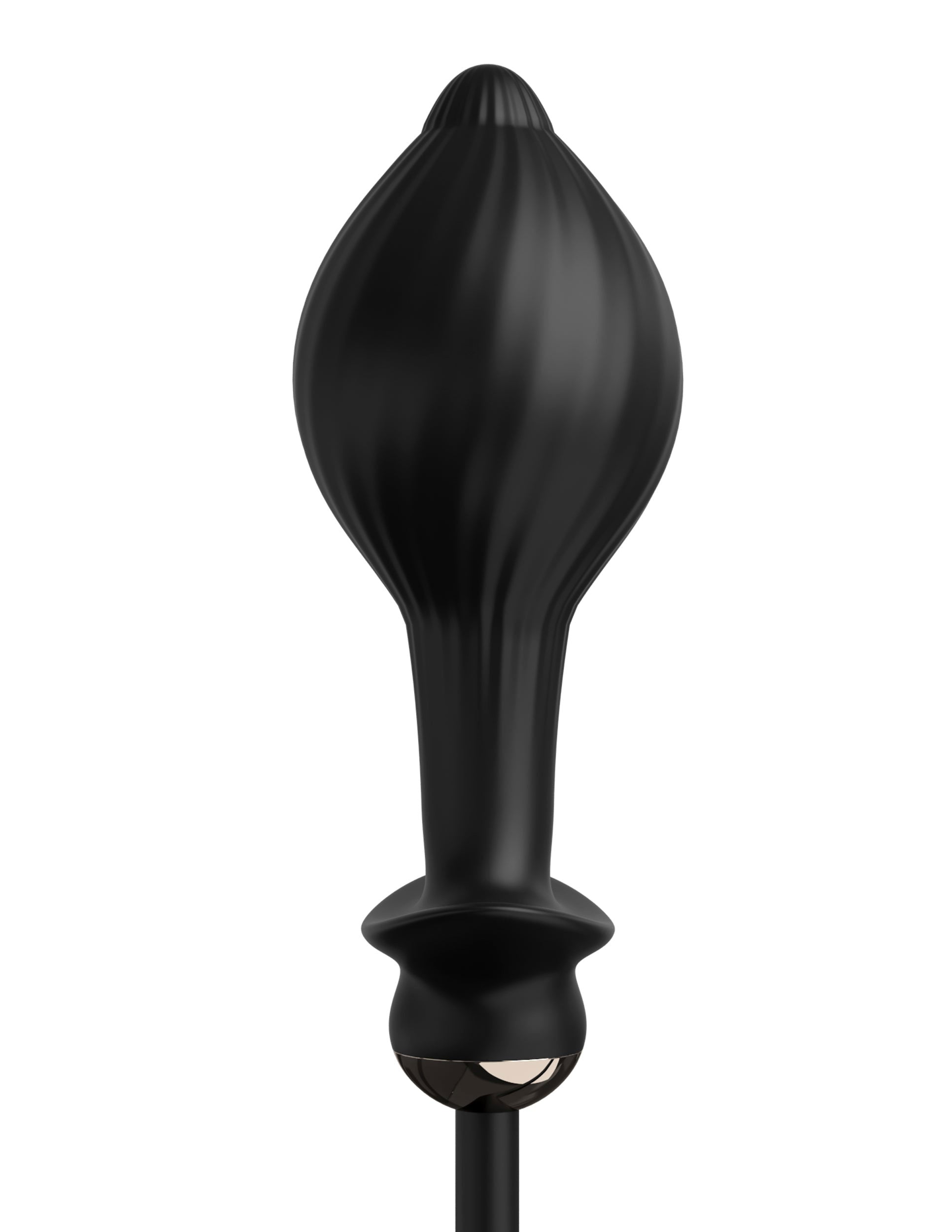 Anal Fantasy Elite Auto-Throb Inflatable Vibrating Plug - Black PD4791-23