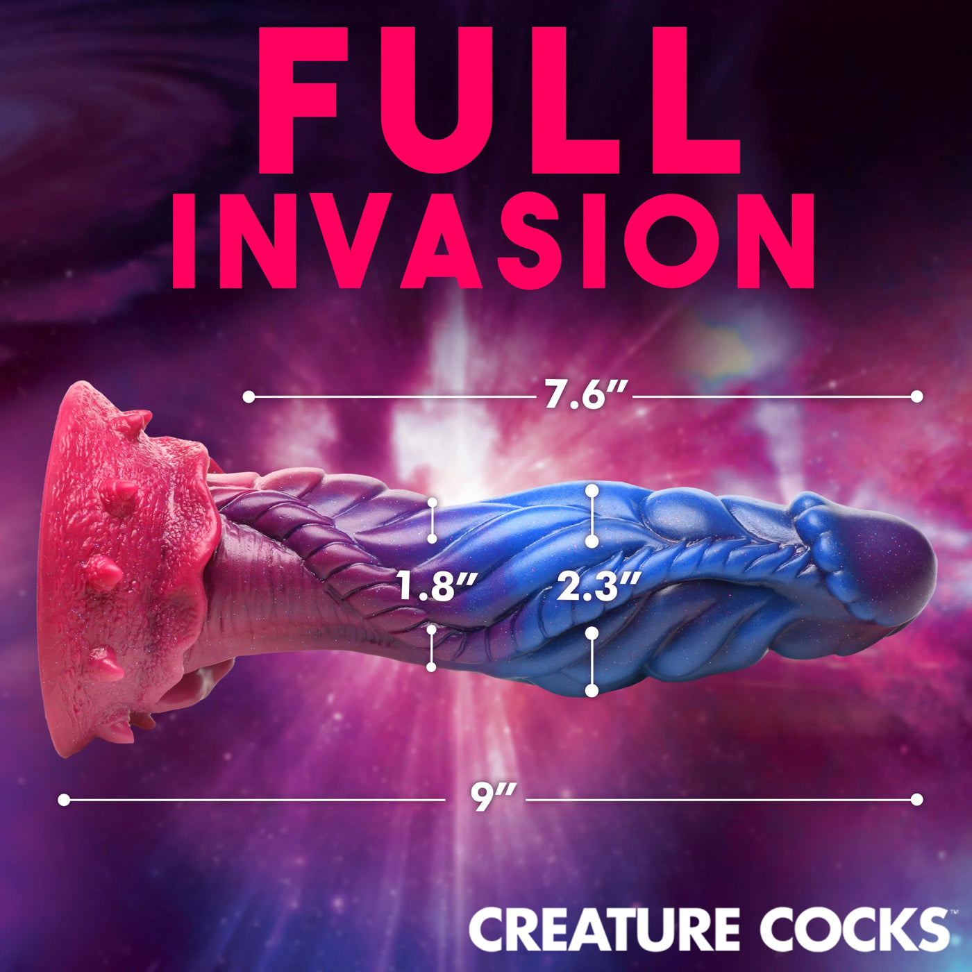 Intruder Alien Silicone Dildo CC-AH225