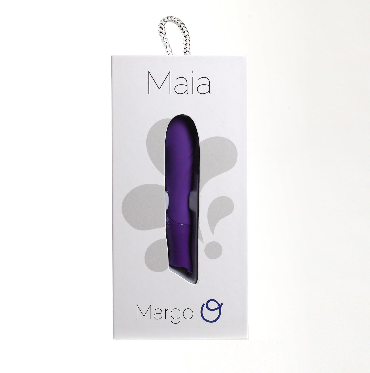 Margo Silicone Textured Bullet Vibrator - Neon  Purple MTR308-L2