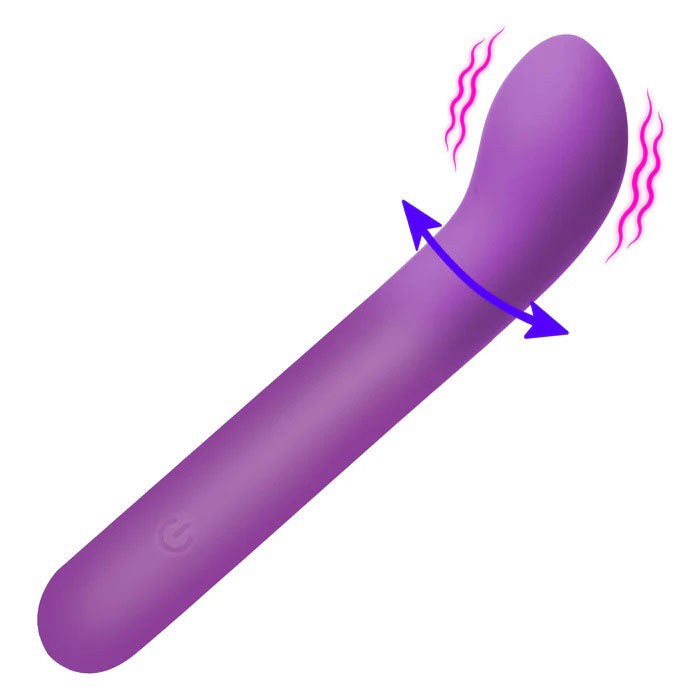 "G-Spot Flexible Silicone Vibrator - Purple BNG-AH875-PURPLE"