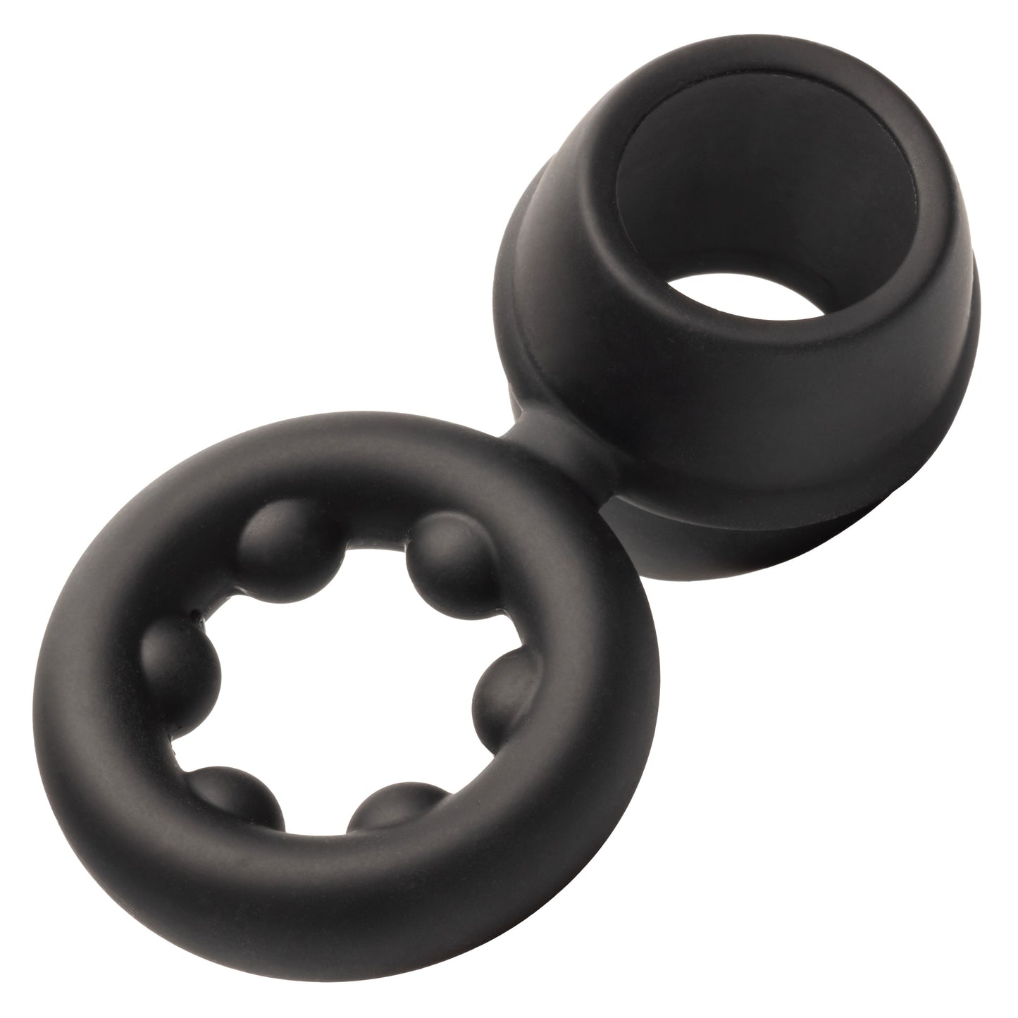 Alpha Liquid Silicone Dual Support Magnum Ring - Black SE1492502