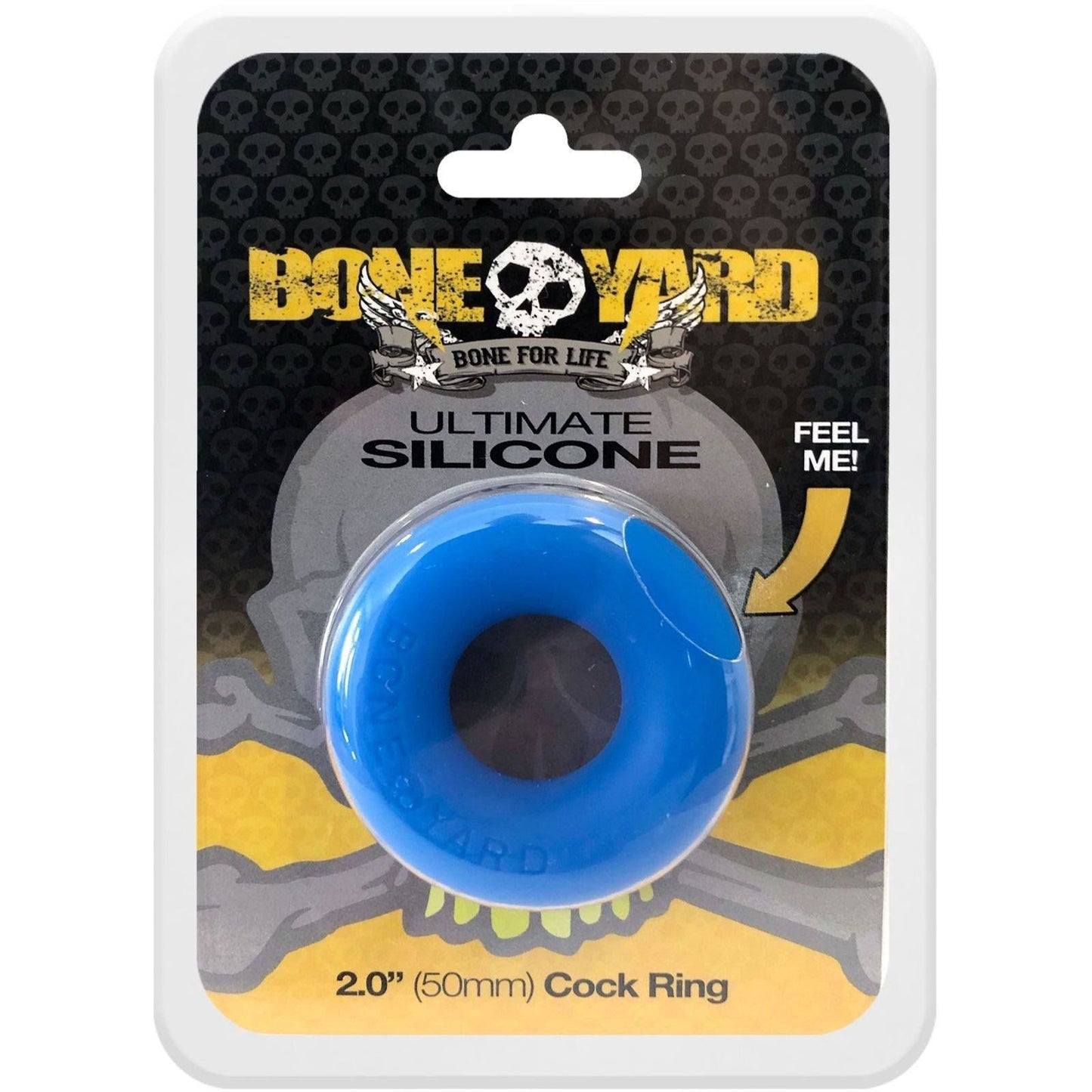 Ultimate Silicone Cock Ring - Blue BY-0452