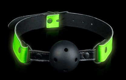 Breathable Ball Gag - Glow in the Dark OU-OU758GLO