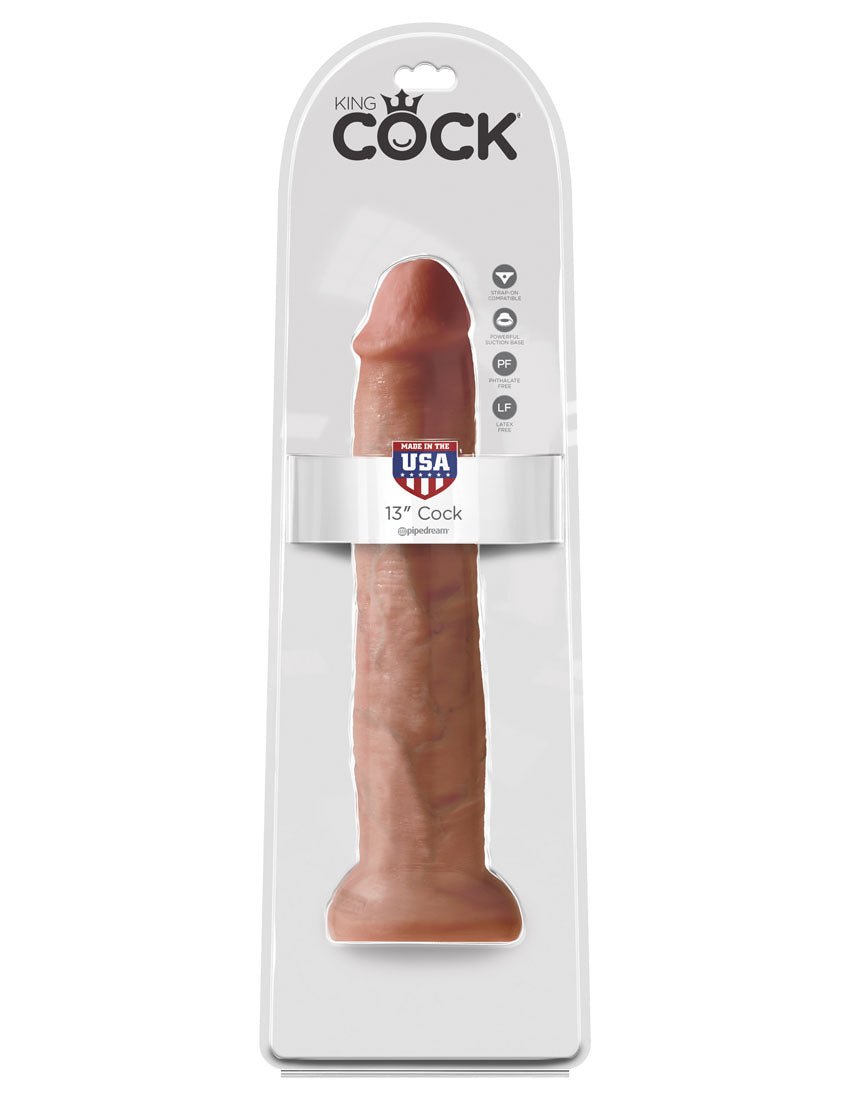 King Cock 13 Inch Cock - Tan PD5539-22