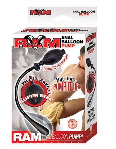 Ram Anal Balloon Pump - Black NW2454-2