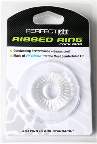 Ribbed Ring - Clear PF-CR30C