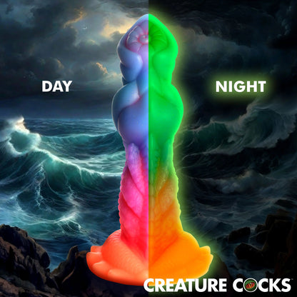 Aqua-Cock Glow-in-the-Dark Silicone Dildo CC-AH291