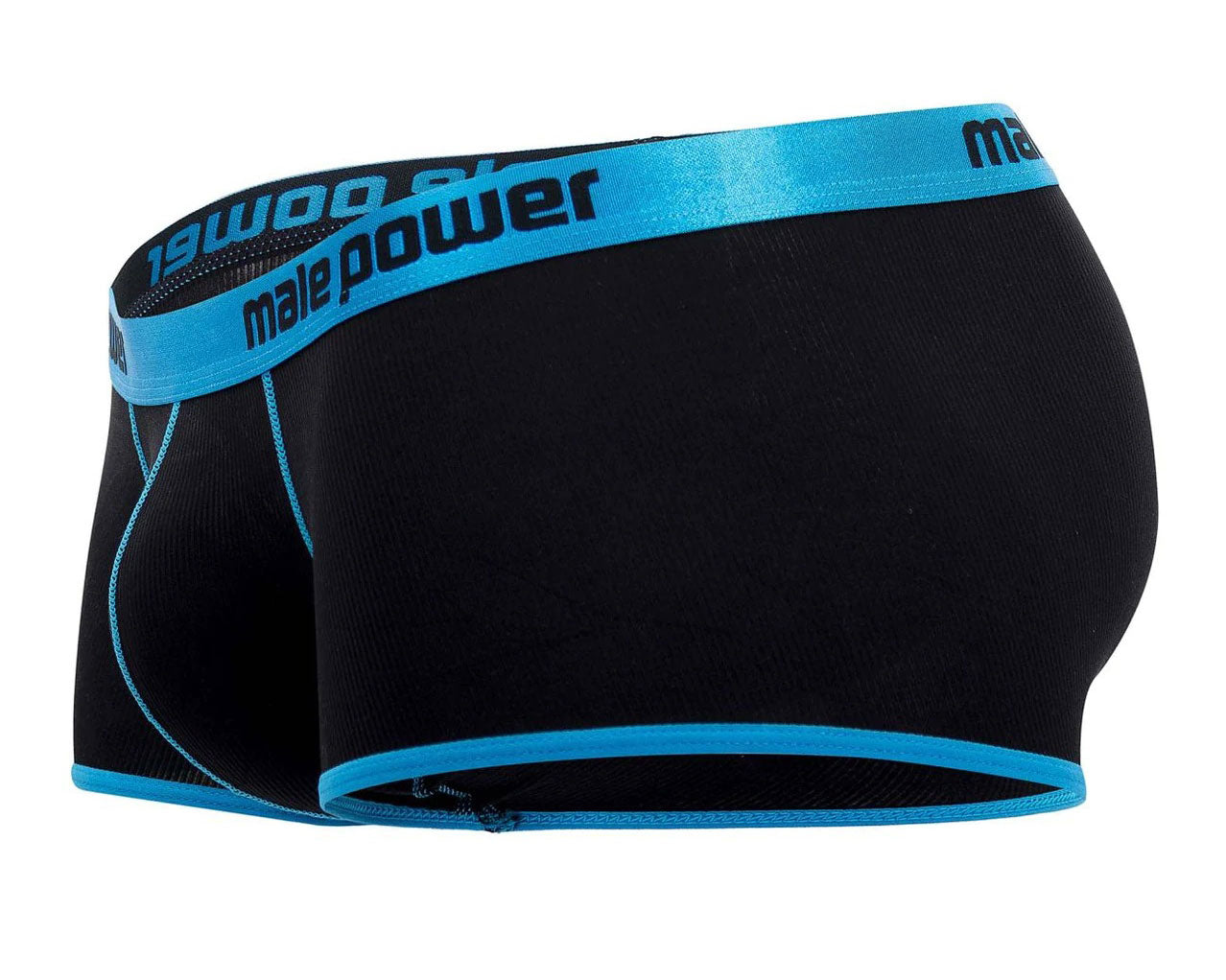 Casanova Uplift Mini Shorts - XL - Black/blue MP-143270BKXL