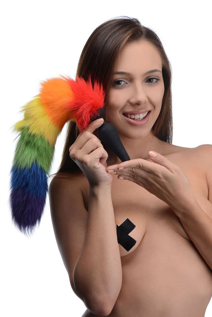 Rainbow Tail Anal Plug TZ-AF213