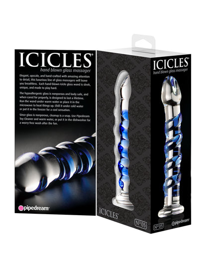 Icicles No. 5 - Clear / Blue PD2905-00