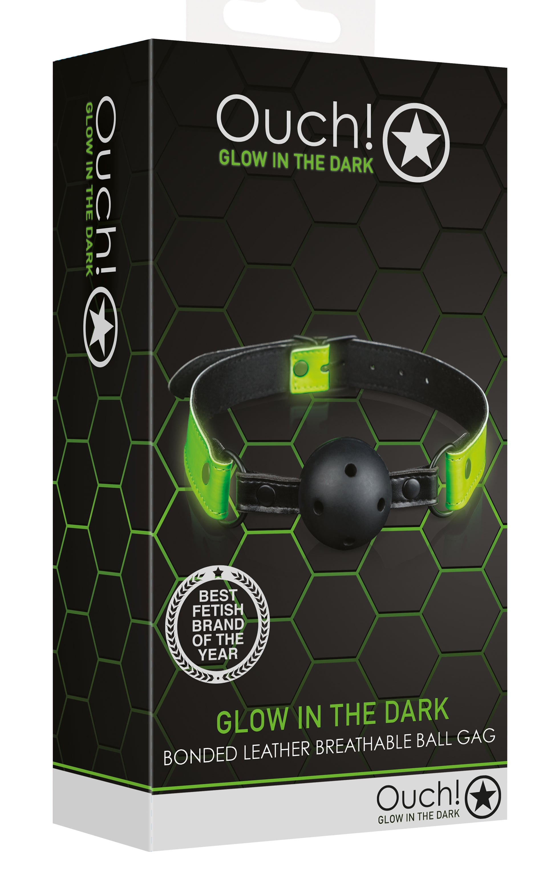 Breathable Ball Gag - Glow in the Dark OU-OU758GLO