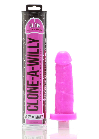 Clone-a-Willy Glow-in-the-Dark Kit - Pink BD8027