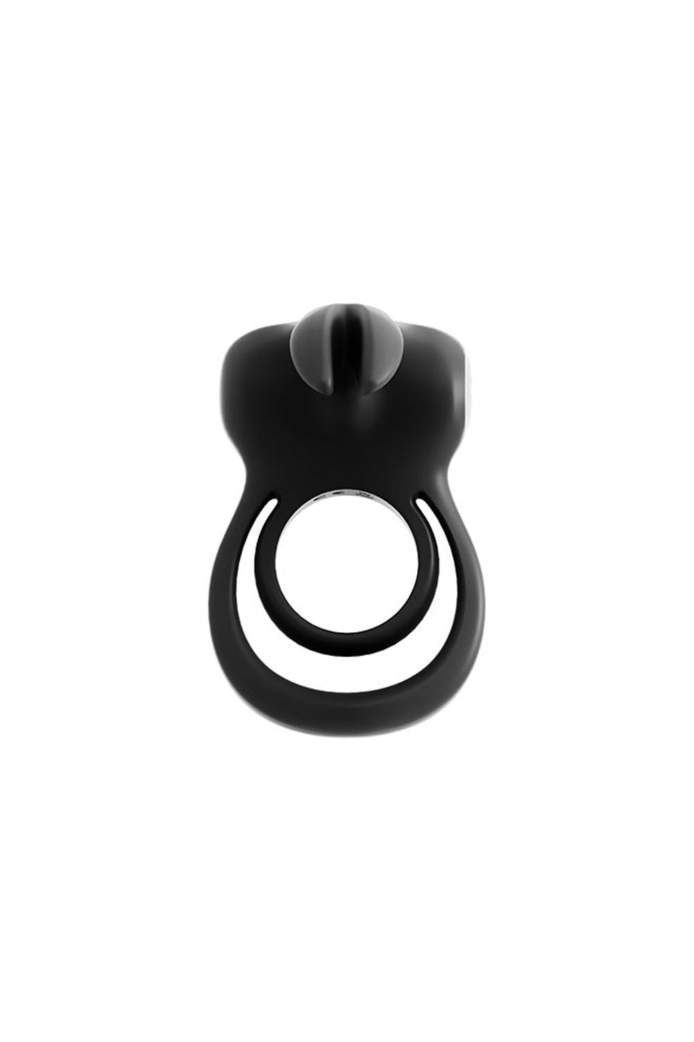 Thunder Bunny Rechargeable Dual Ring - Black Pearl BU-0604