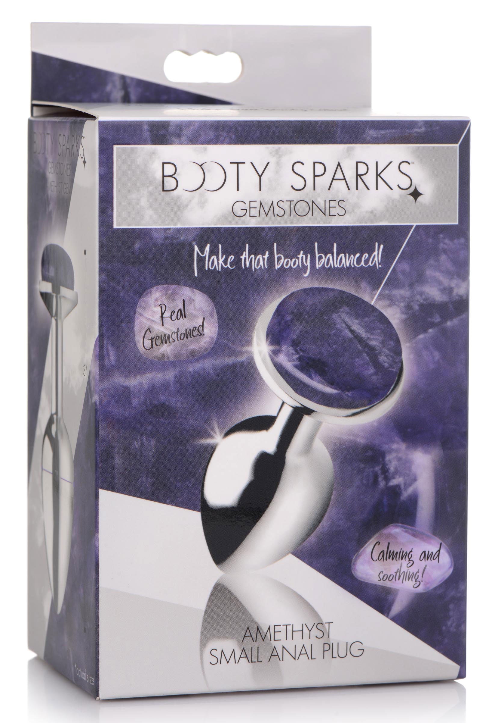 Amethyst Anal Plug - Small BTYS-AG733-SML