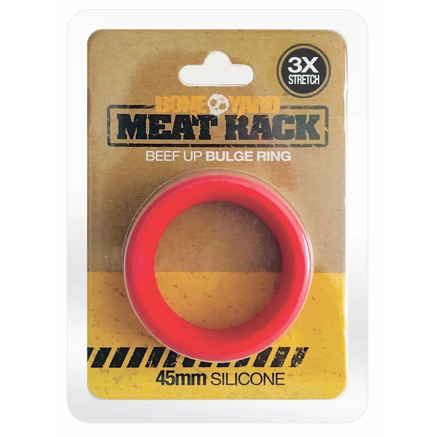 Meat Rack Cock Ring - Red BY-0322