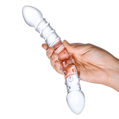 Double Trouble Glass Dildo GLAS-16