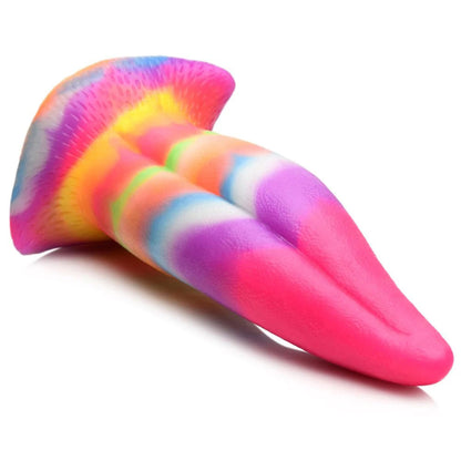 Unicorn Kiss - Unicorn Tongue - Glow-in-the-Dark - Silicone Dildo CC-AH100