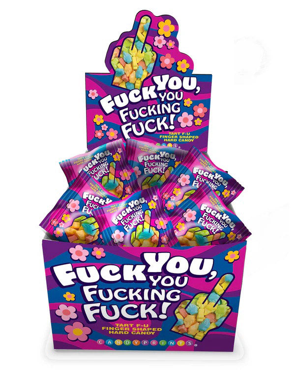 "Fuck You, You Fucking Fuck! Candy - Display of 100pcs LG-CP1258"