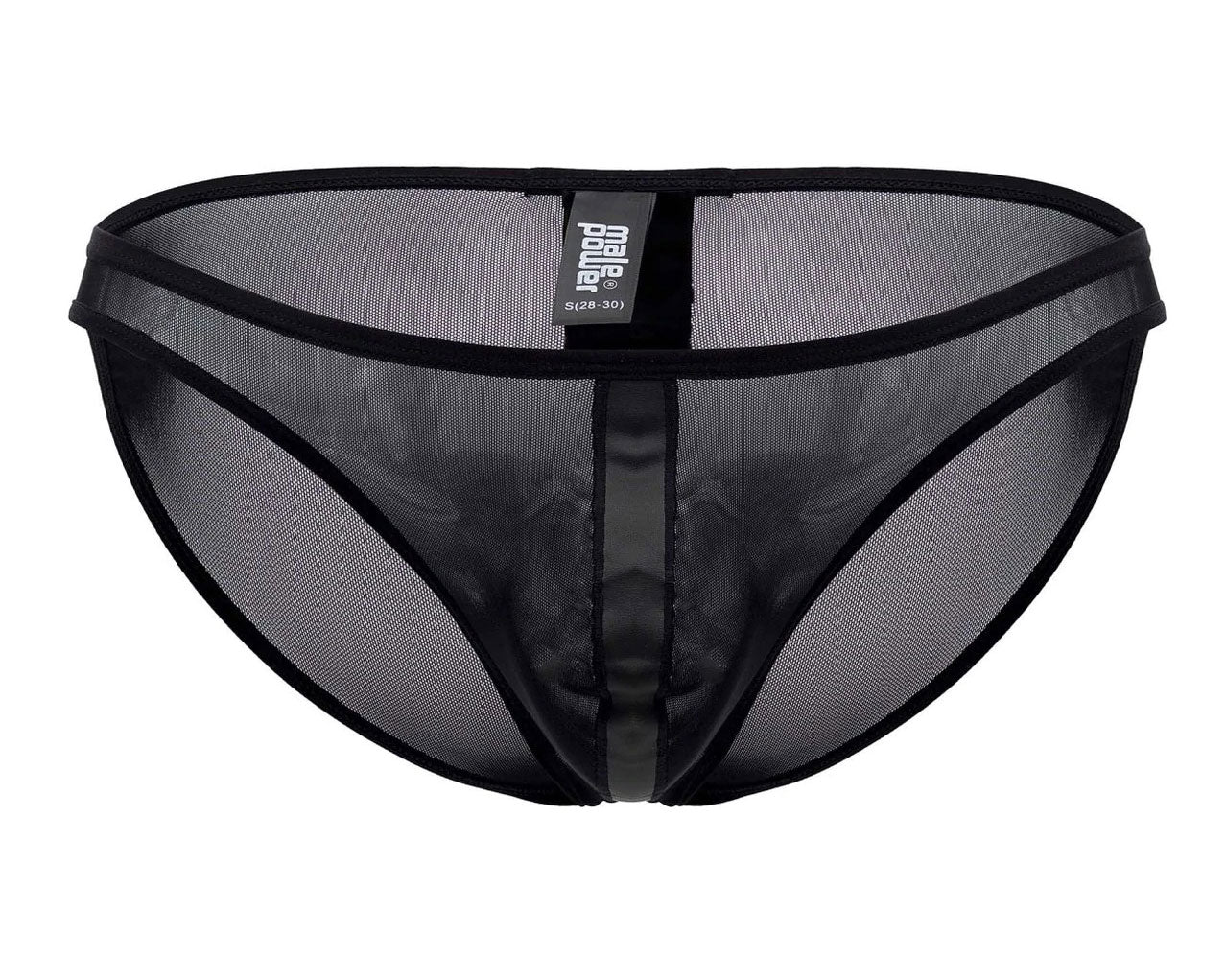 Landing Strip Bikini Brief - Small - Black MP-480271BKSL