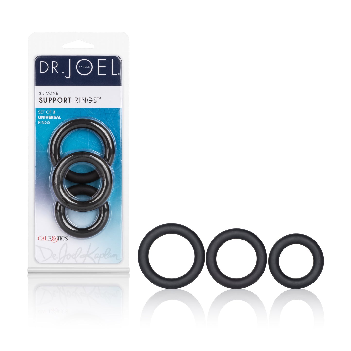 Dr. Joel Kaplan Silicone Support Rings - Black SE5633002