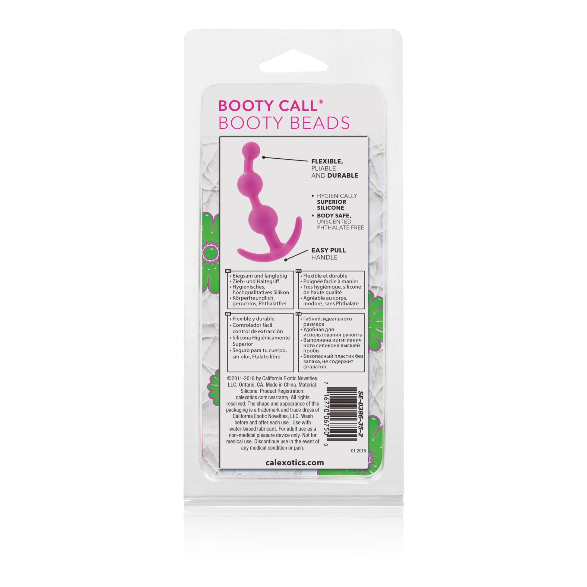 Booty Call Booty Beads - Pink SE0396352