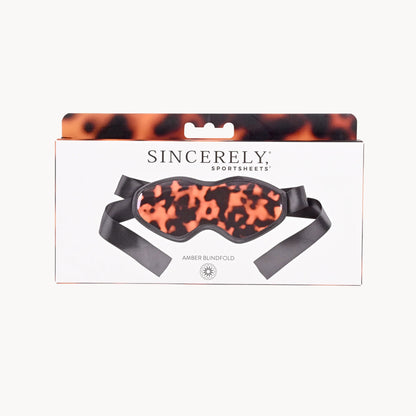 Sincerely Amber Blindfold SS52108