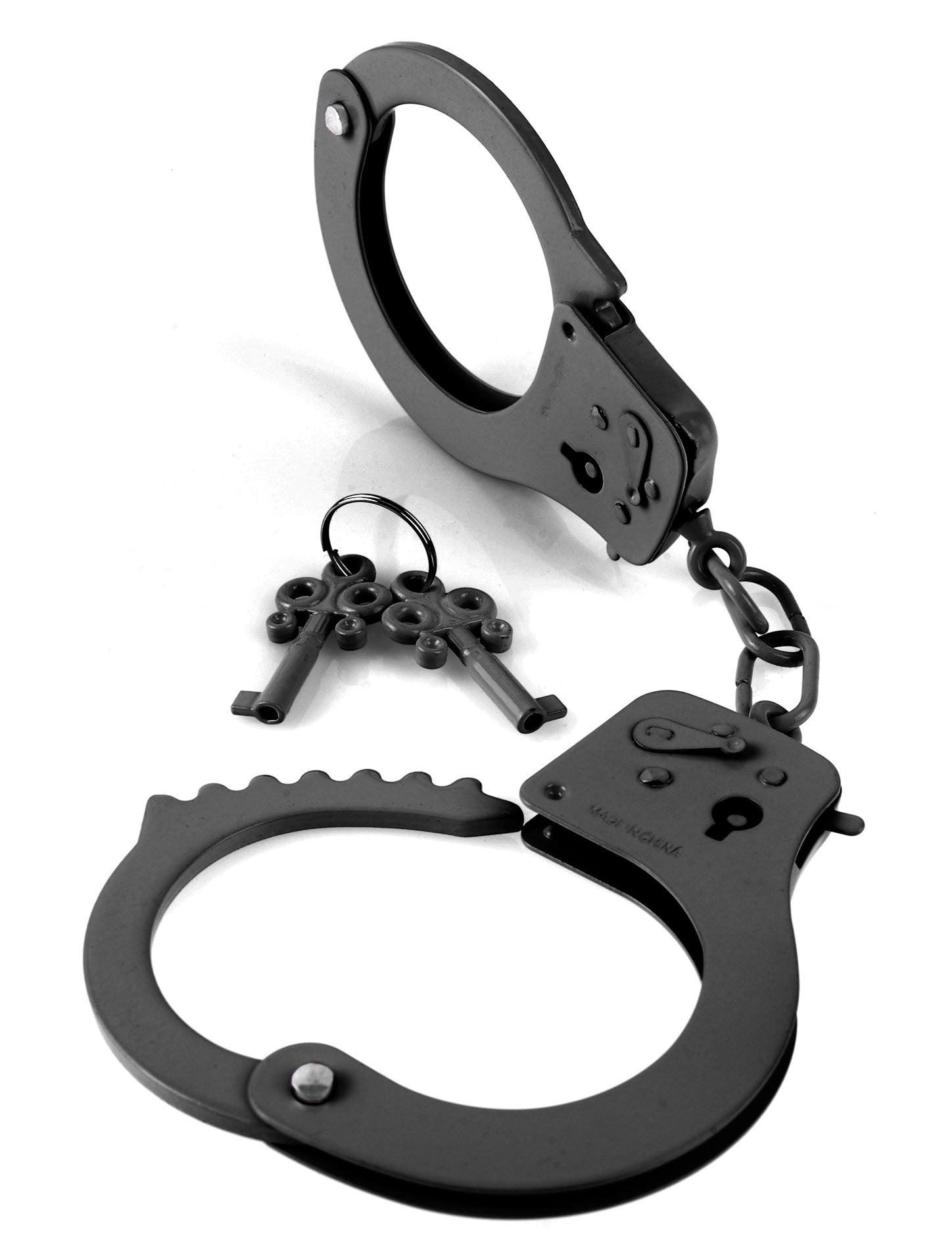 Fetish Fantasy Series Designer Metal  Handcuffs - Black PD3801-23