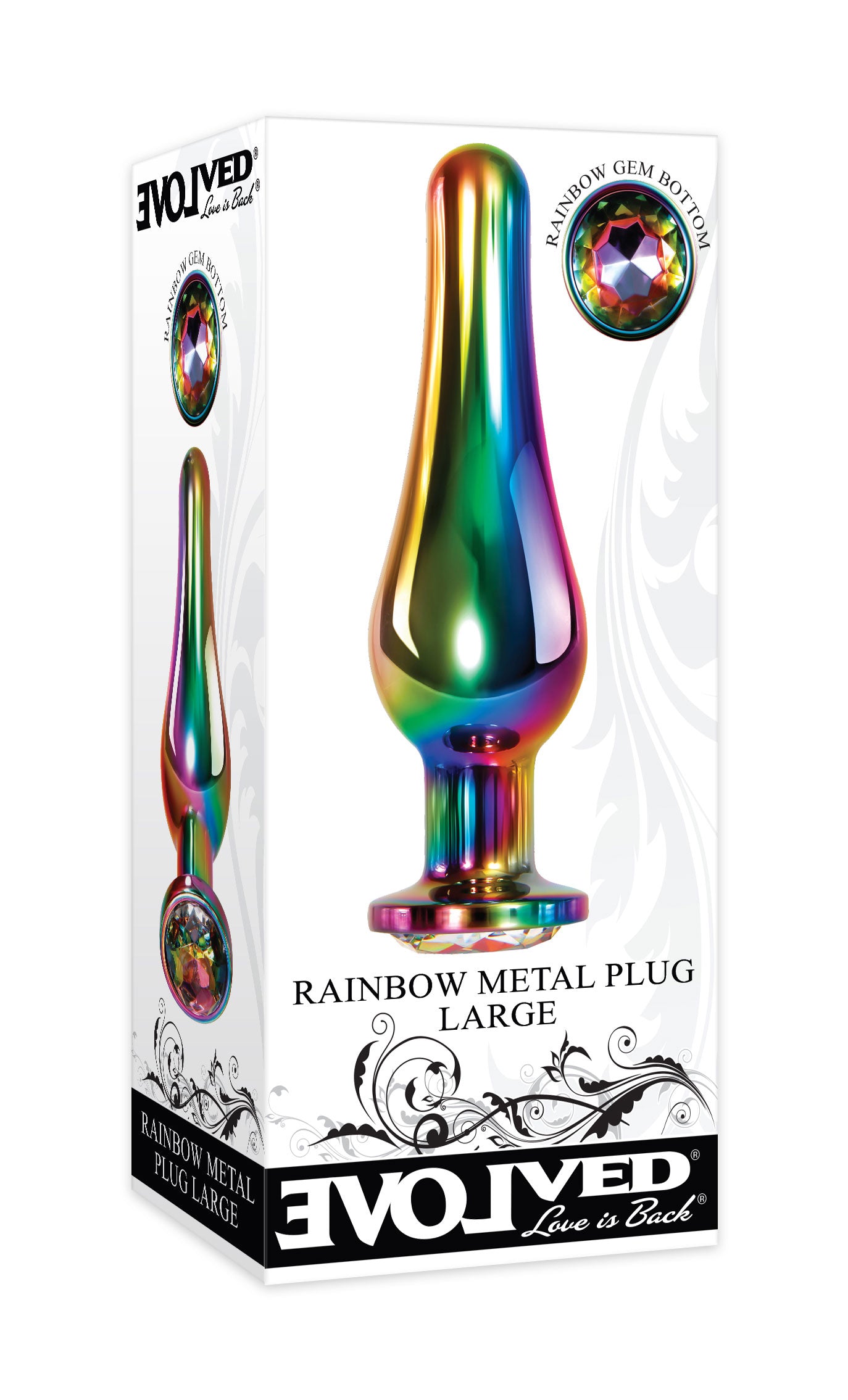 Rainbow Metal Plug - Large EN-BP-8560-2