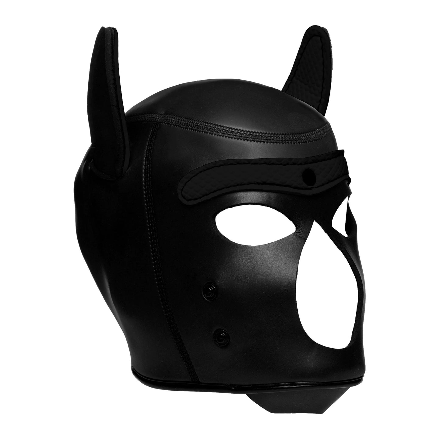 Spike Neoprene Puppy Hood - Black MS-AG292-BLK