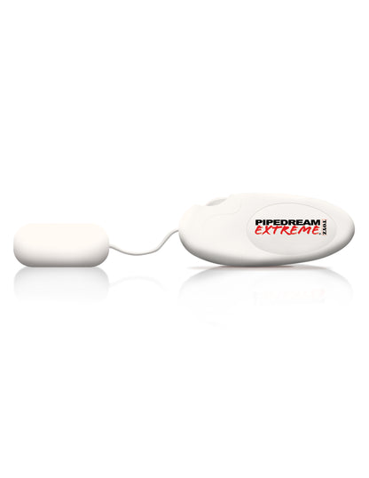 Pipedream Extreme Toyz Vibrating Ass - White PDRD401