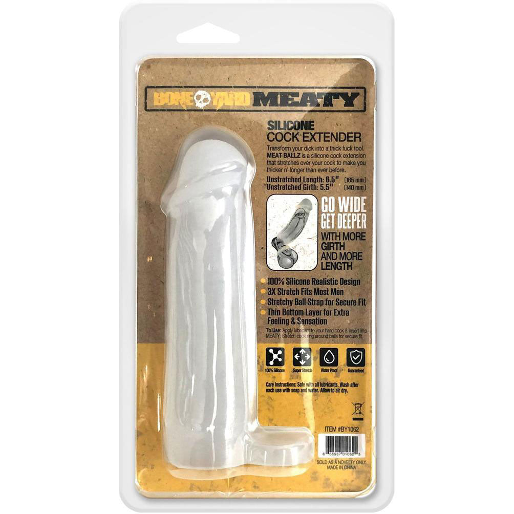 Meaty Cock Extender - Clear BY-1062