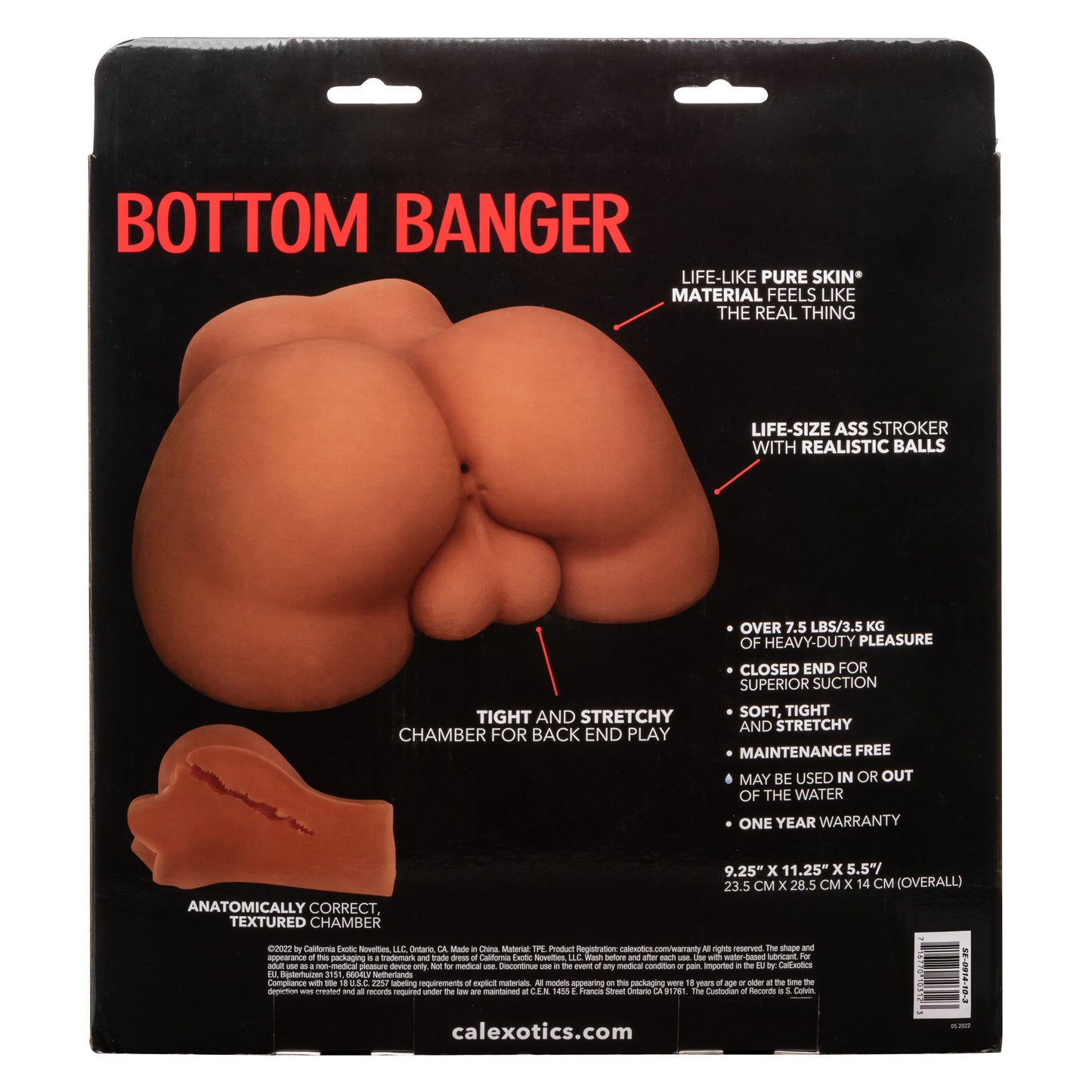 Stroke It Bottom Banger - Brown SE0914103